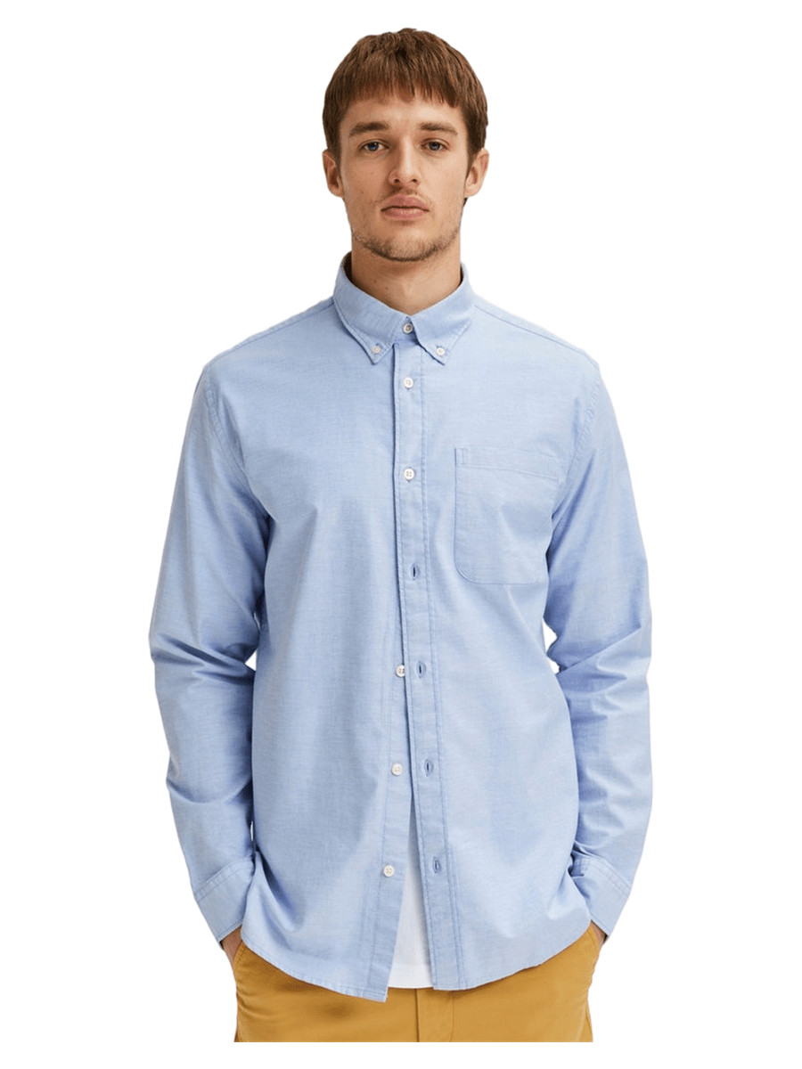 Selected Men Skjorter 16077359_lightblue_L - Bygholm Menswear